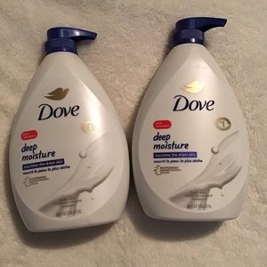 2 dove deep moisture body wash New